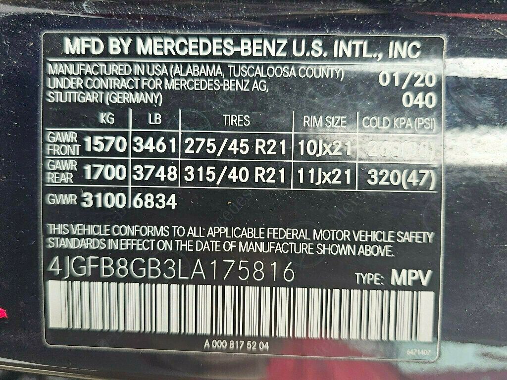2020 Mercedes-Benz GLE GLE 580 4MATIC SUV - 22886099 - 39