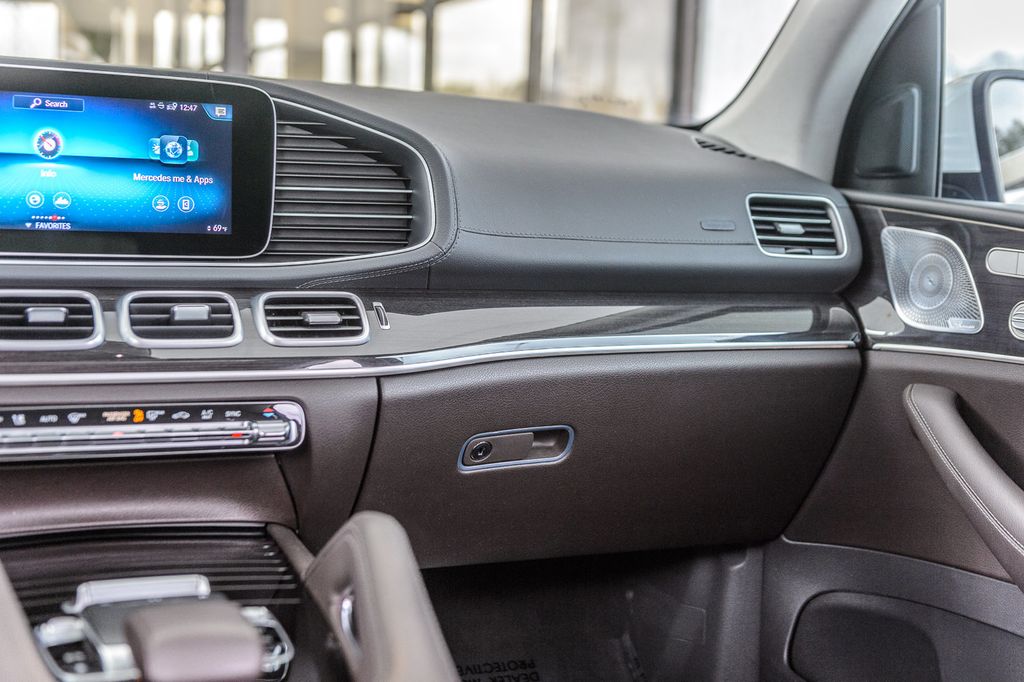 2020 Mercedes-Benz GLS GLS450 4MATIC WHITE ON BROWN NAV THIRD ROW  BACKUP CAM CARPLAY  - 22279936 - 36