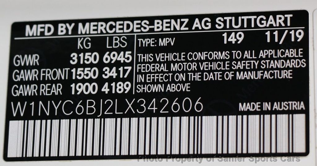 2020 Mercedes-Benz G-Class G 550 4MATIC SUV - 22285734 - 56