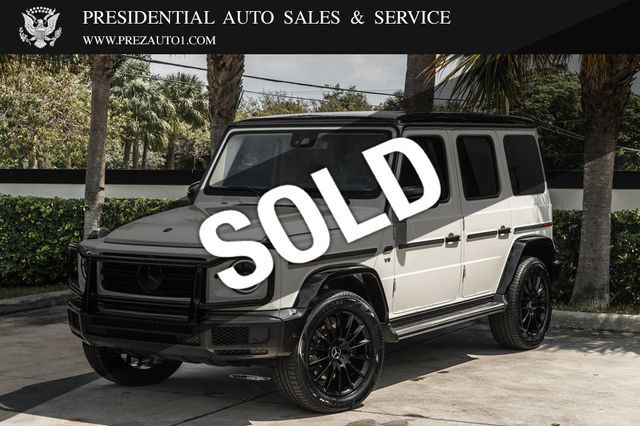 2020 Used Mercedes-Benz G-Class G 550 4MATIC SUV at Presidential