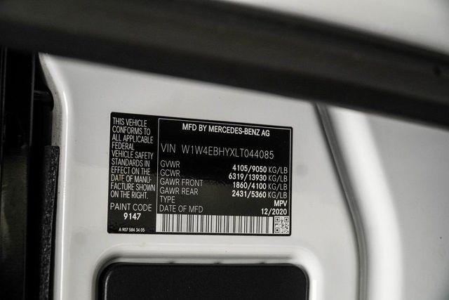 2020 Mercedes-Benz Sprinter Cargo Van 2500 Standard Roof V6 144" RWD - 22967579 - 24