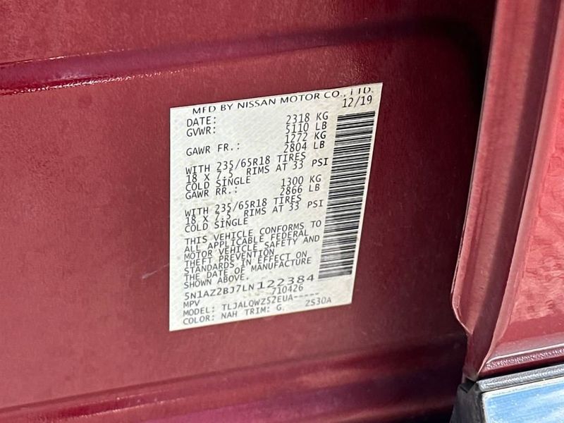 2020 Nissan Murano FWD SV - 22936383 - 21