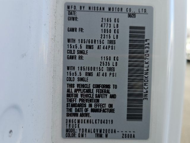 2020 Nissan NV200 Compact Cargo I4 S - 22970315 - 28