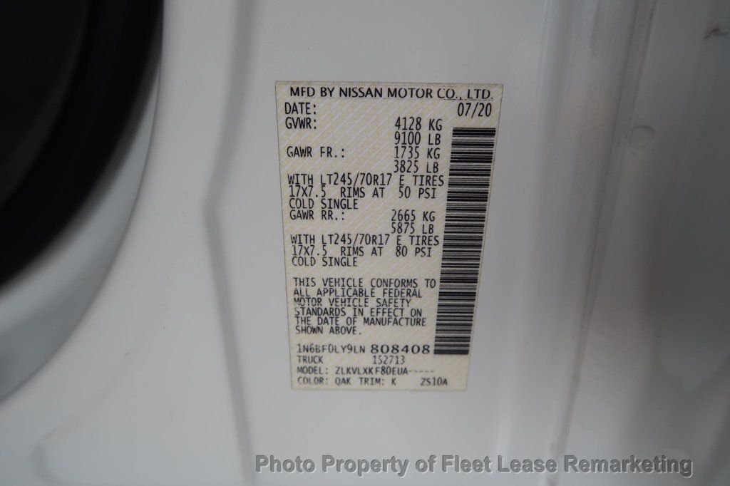 2020 Nissan NV Cargo NV2500 High Roof Cargo - 23073136 - 13