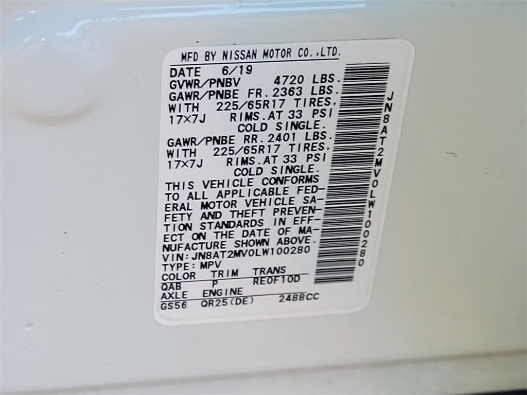 2020 Used Nissan Rogue AWD SV at Turnersville AutoMall Serving South  Jersey, NJ, IID 21657971