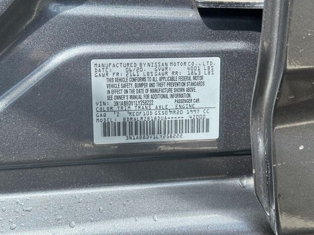 2020 Nissan Sentra SR CVT - 22735320 - 22