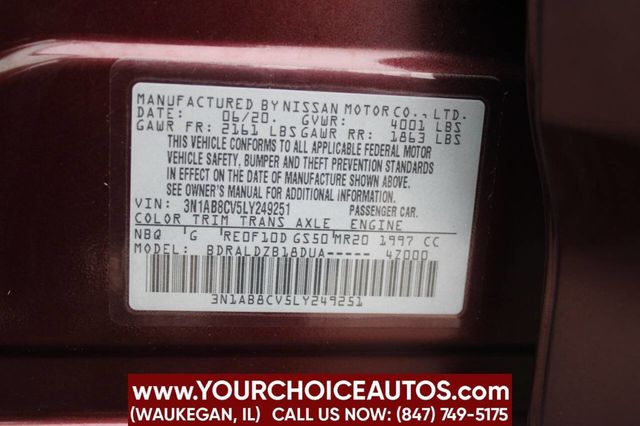 2020 Nissan Sentra SV CVT - 22919929 - 31