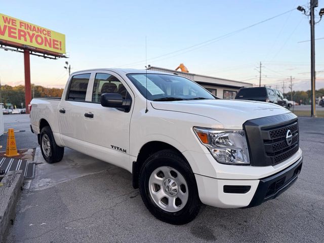 2020 Nissan Titan 4x4 Crew Cab S - 22910779 - 2