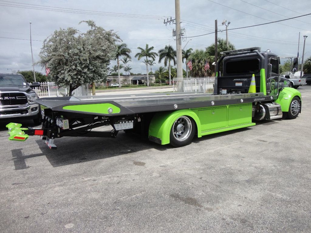 2020 Peterbilt 337 w/ 22ft JerrDan Custom StepSide Classic Low Pro Carrier - 20861709 - 11