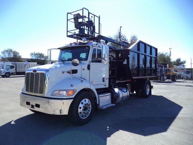 2020 Peterbilt 337 With 15ft Roll-Off Truck 25 Yard Grapple Boom & Seat - 22979705 - 12
