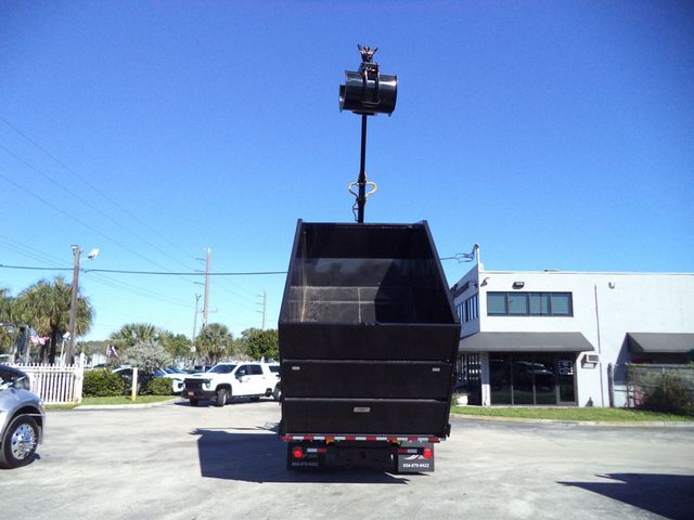 2020 Peterbilt 337 With 15ft Roll-Off Truck 25 Yard Grapple Boom & Seat - 22979705 - 25