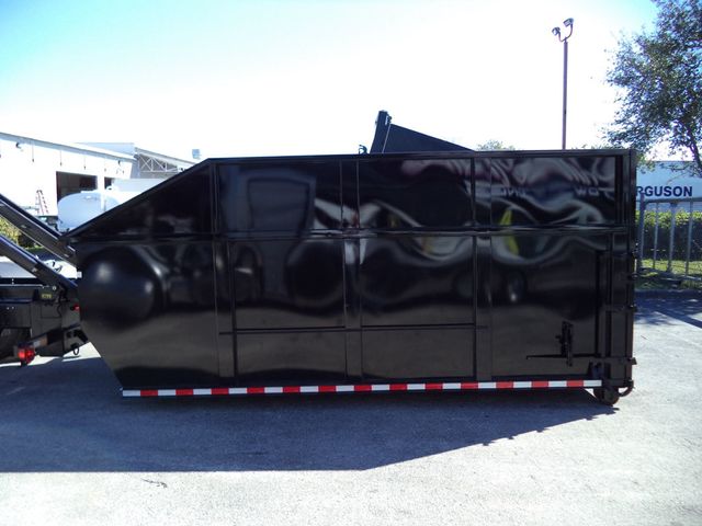 2020 Peterbilt 337 With 15ft Roll-Off Truck 25 Yard Grapple Boom & Seat - 22979705 - 28