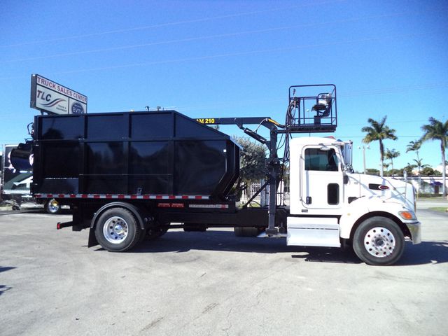 2020 Peterbilt 337 With 15ft Roll-Off Truck 25 Yard Grapple Boom & Seat - 22979705 - 3