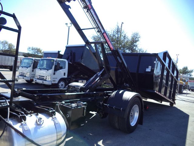 2020 Peterbilt 337 With 15ft Roll-Off Truck 25 Yard Grapple Boom & Seat - 22979705 - 47