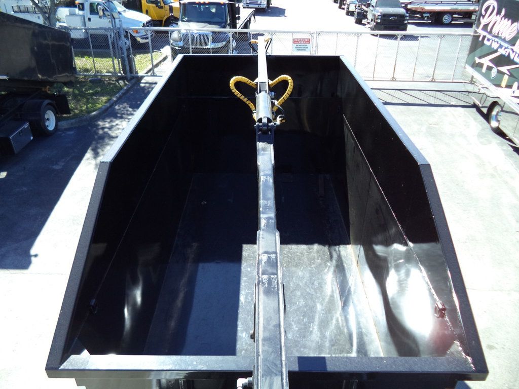 2020 Peterbilt 337 With 15ft Roll-Off Truck 25 Yard Grapple Boom & Seat - 22979705 - 53