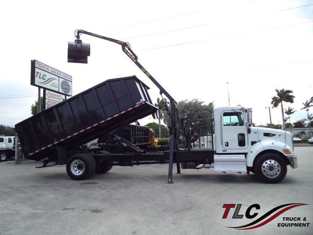 2020 Peterbilt 337 With New 21 Yard Grapple Truck 18ft Dump Garbage Truck - 23026213 - 0