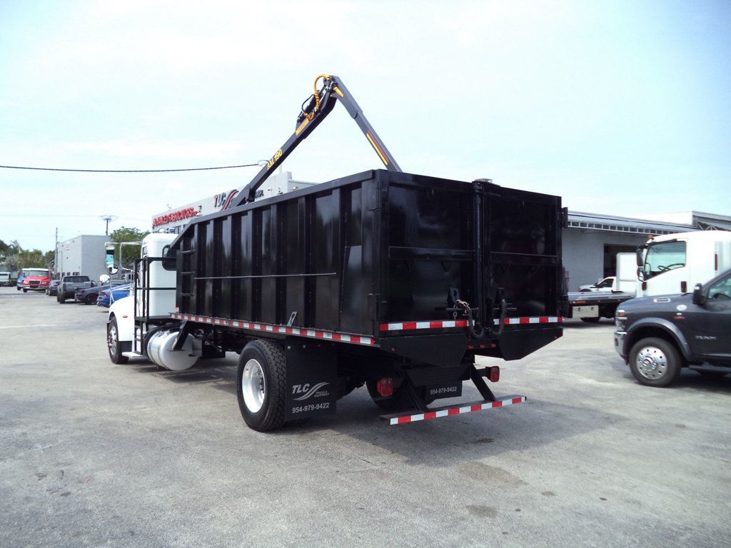 2020 Peterbilt 337 With New 21 Yard Grapple Truck 18ft Dump Garbage Truck - 23026213 - 9