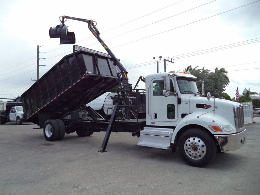 2020 Peterbilt 337 With New 21 Yard Grapple Truck 18ft Dump Garbage Truck - 23026213 - 21