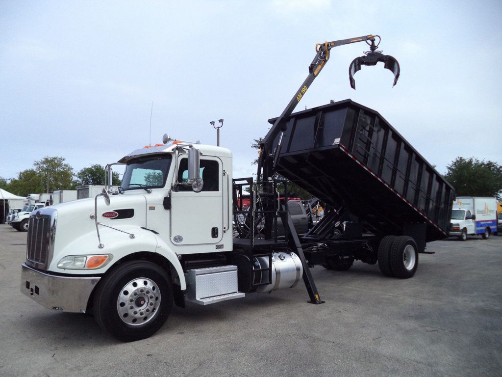 2020 Peterbilt 337 With New 21 Yard Grapple Truck 18ft Dump Garbage Truck - 23026213 - 25