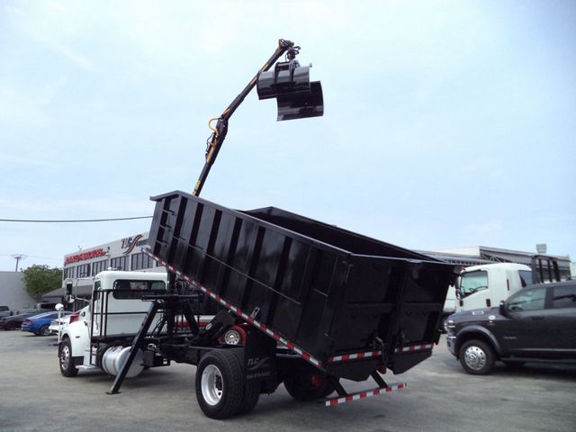 2020 Peterbilt 337 With New 21 Yard Grapple Truck 18ft Dump Garbage Truck - 23026213 - 28