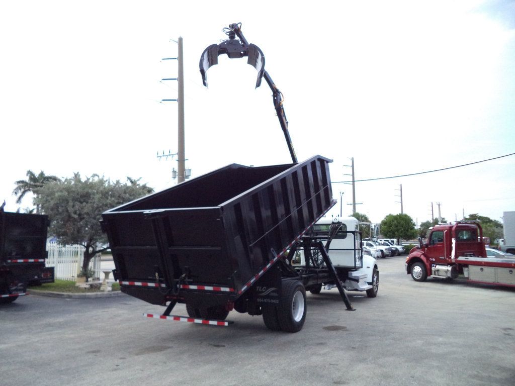 2020 Peterbilt 337 With New 21 Yard Grapple Truck 18ft Dump Garbage Truck - 23026213 - 31
