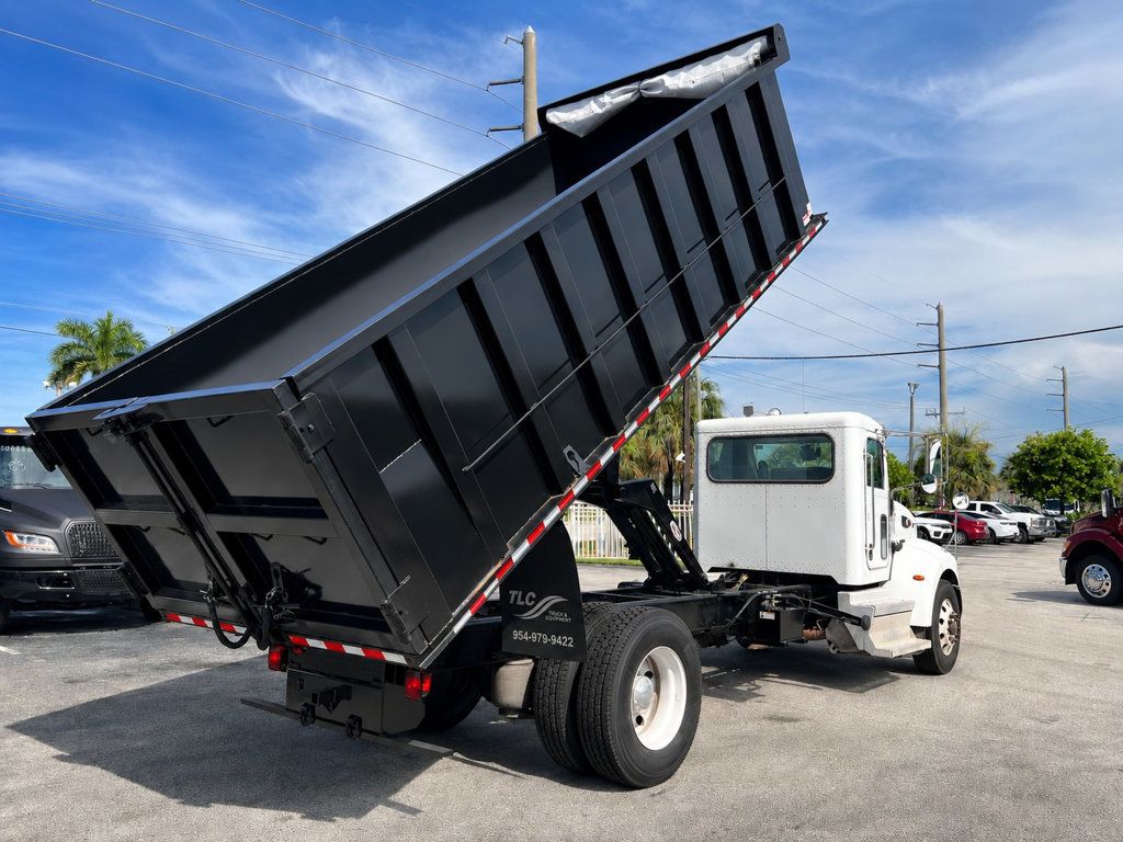 2020 Peterbilt 337 w/ New 18ft Steel Trash Dump Body Landscape Dump - 23074971 - 1