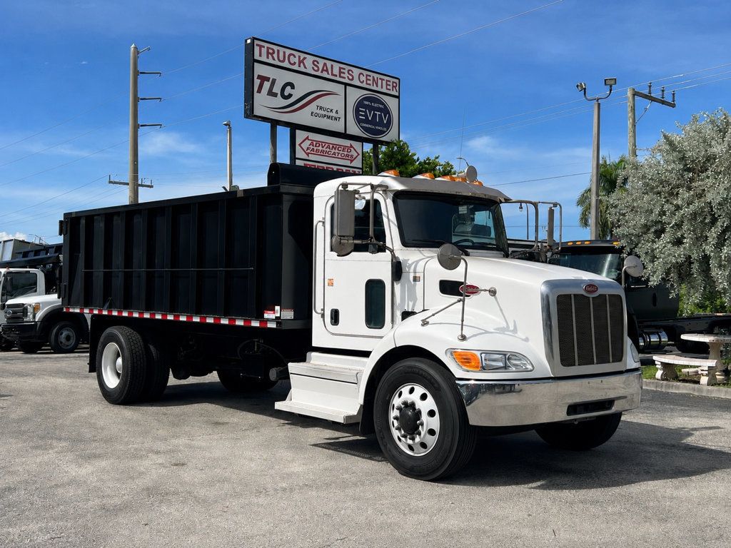 2020 Peterbilt 337 w/ New 18ft Steel Trash Dump Body Landscape Dump - 23074971 - 2