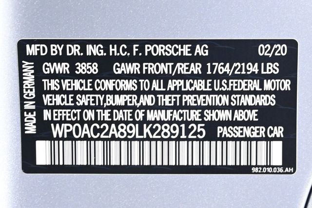 2020 Porsche 718 Cayman GT4 - 22907063 - 27