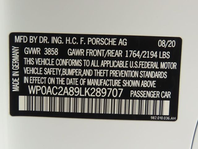 2020 Porsche 718 Cayman GT4 Coupe - 22982883 - 30