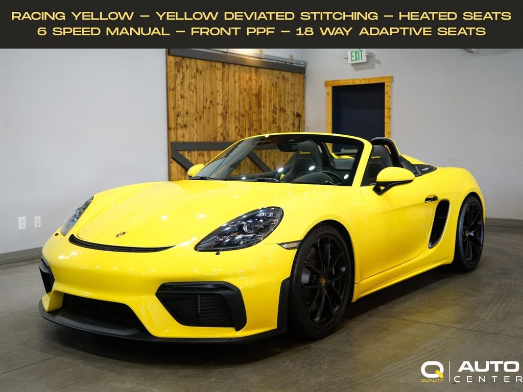 2020 Porsche 718 Spyder Roadster - 23082167 - 0