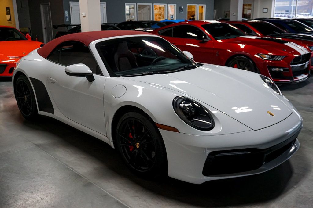 2020 Porsche 911 *911 Carrera* *Cabriolet* *White/Red* *Sport Package* - 22961975 - 23