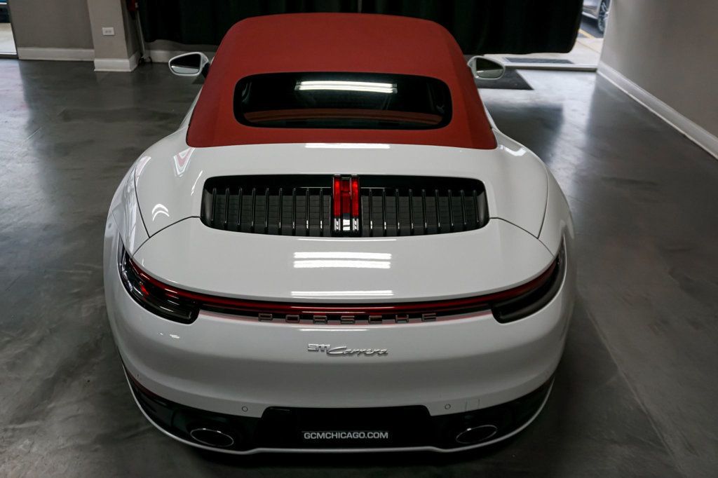 2020 Porsche 911 *911 Carrera* *Cabriolet* *White/Red* *Sport Package* - 22961975 - 26