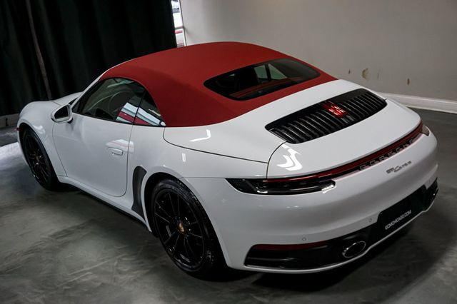 2020 Porsche 911 *911 Carrera* *Cabriolet* *White/Red* *Sport Package* - 22961975 - 36