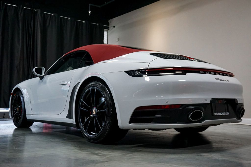 2020 Porsche 911 *911 Carrera* *Cabriolet* *White/Red* *Sport Package* - 22961975 - 38