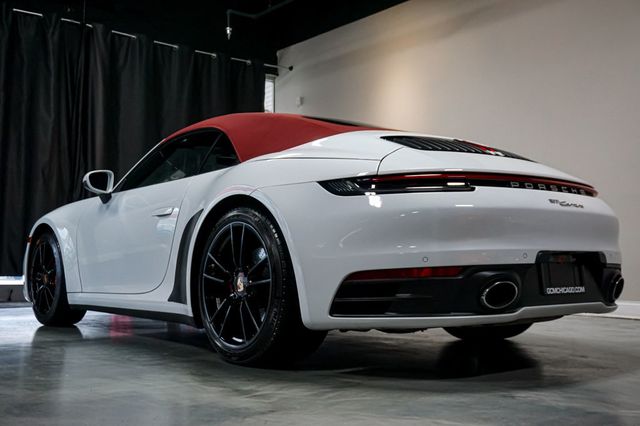 2020 Porsche 911 *911 Carrera* *Cabriolet* *White/Red* *Sport Package* - 22961975 - 38