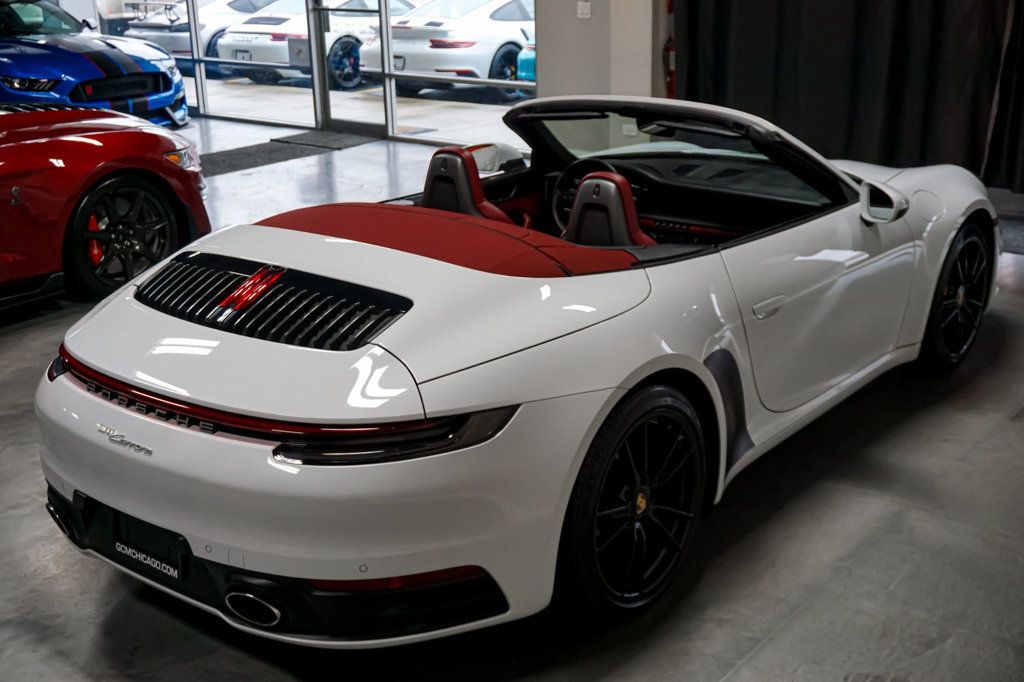2020 Porsche 911 *911 Carrera* *Cabriolet* *White/Red* *Sport Package* - 22961975 - 41