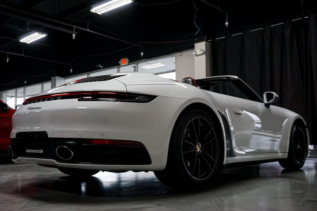 2020 Porsche 911 *911 Carrera* *Cabriolet* *White/Red* *Sport Package* - 22961975 - 46