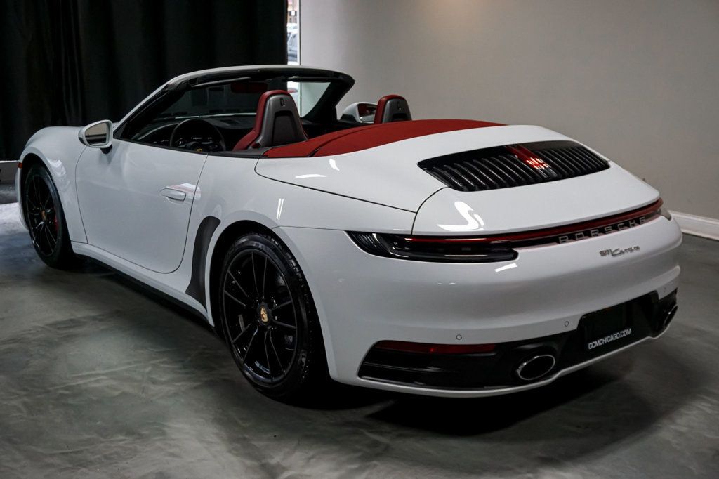 2020 Porsche 911 *911 Carrera* *Cabriolet* *White/Red* *Sport Package* - 22961975 - 5
