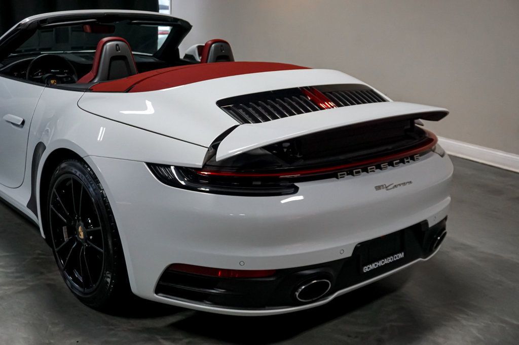2020 Porsche 911 *911 Carrera* *Cabriolet* *White/Red* *Sport Package* - 22961975 - 60