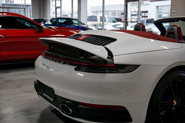 2020 Porsche 911 *911 Carrera* *Cabriolet* *White/Red* *Sport Package* - 22961975 - 61