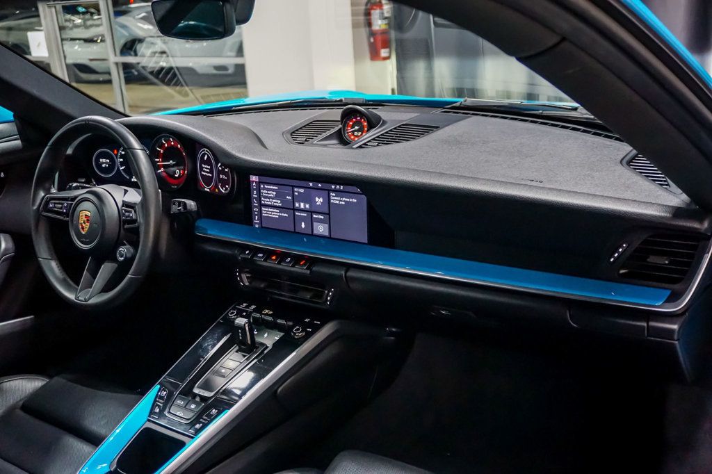 2020 Porsche 911 *Carrera S Coupe* *Miami Blue* *Sport/Design Pkg* *Sunroof*  - 22942292 - 42