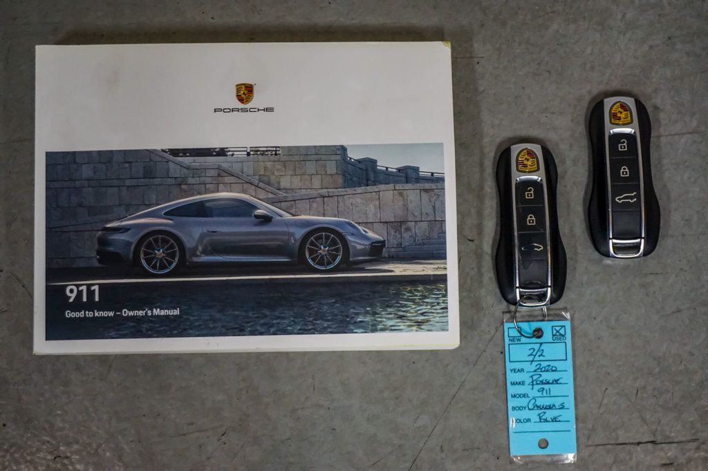 2020 Porsche 911 *Carrera S Coupe* *Miami Blue* *Sport/Design Pkg* *Sunroof*  - 22942292 - 83