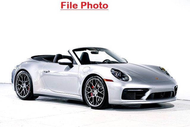 2020 Porsche CARRERA 4S CABRIOLET GT SILVER....10,360 Miles...Exceptional - 23043607 - 0