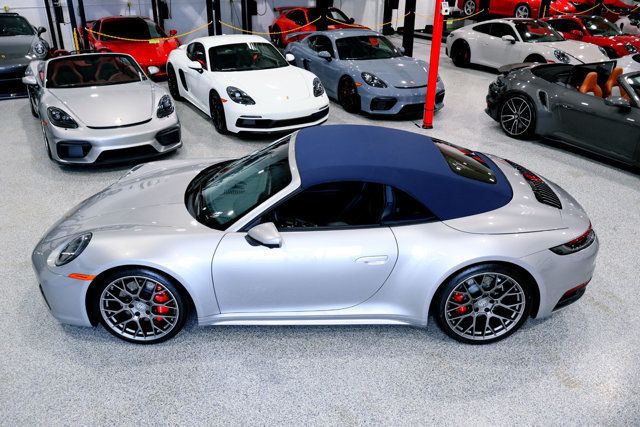 2020 Porsche CARRERA 4S CABRIOLET GT SILVER....10,360 Miles...Exceptional - 23043607 - 9