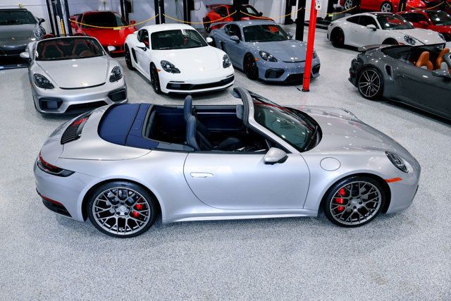 2020 Porsche CARRERA 4S CABRIOLET GT SILVER....10,360 Miles...Exceptional - 23043607 - 11