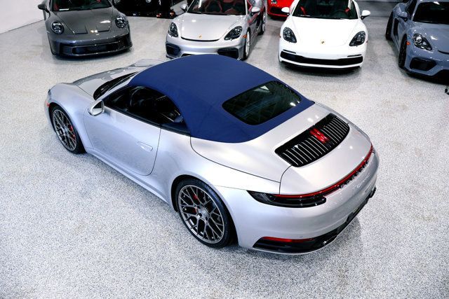 2020 Porsche CARRERA 4S CABRIOLET GT SILVER....10,360 Miles...Exceptional - 23043607 - 14