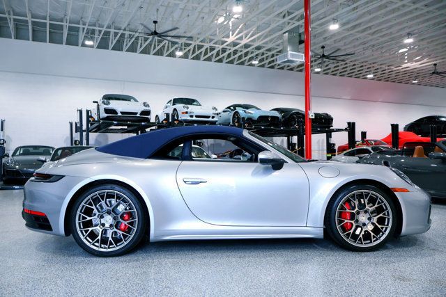 2020 Porsche CARRERA 4S CABRIOLET GT SILVER....10,360 Miles...Exceptional - 23043607 - 15