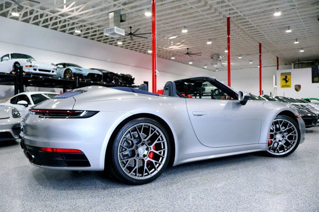 2020 Porsche CARRERA 4S CABRIOLET GT SILVER....10,360 Miles...Exceptional - 23043607 - 17