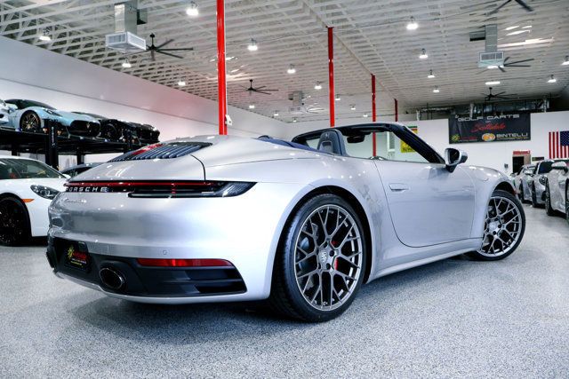2020 Porsche CARRERA 4S CABRIOLET GT SILVER....10,360 Miles...Exceptional - 23043607 - 18