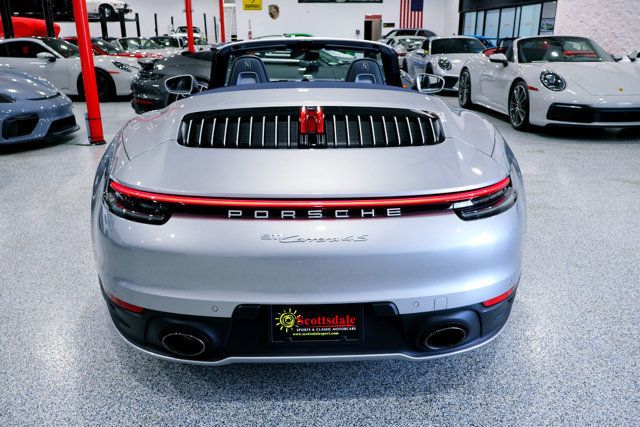 2020 Porsche CARRERA 4S CABRIOLET GT SILVER....10,360 Miles...Exceptional - 23043607 - 19